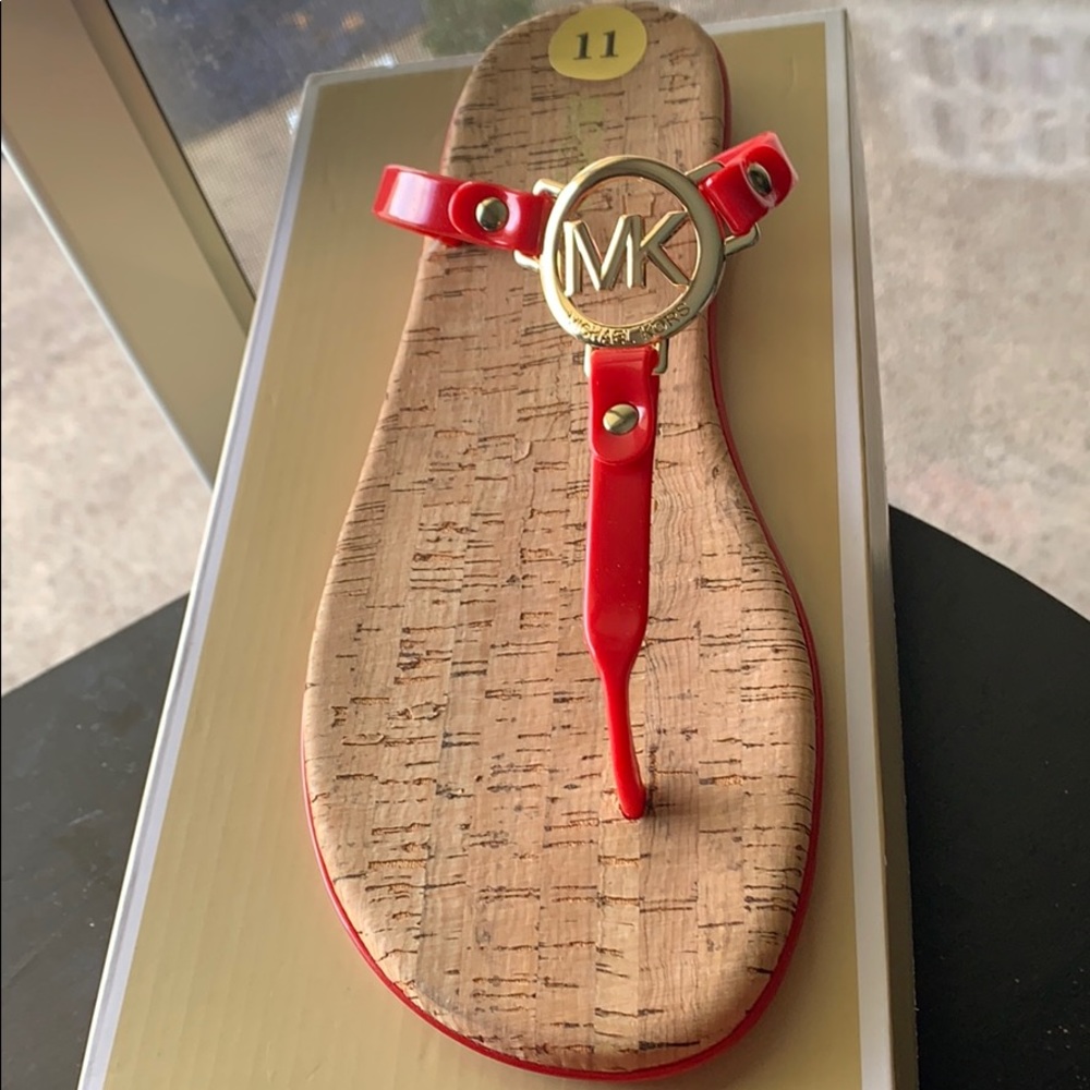 MK CHARM JELLY SHOES